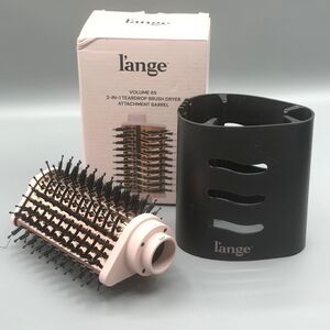 NEW l’ange Volume 65 2-In-1 Teardrop Brush Dryer Attachment Barrel Pink OPEN BOX